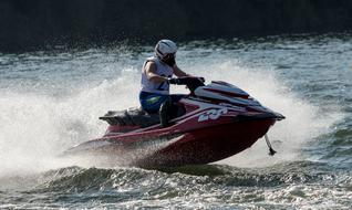 Jet Ski Race Motor Boat