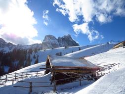 Snowy Mountain Hut