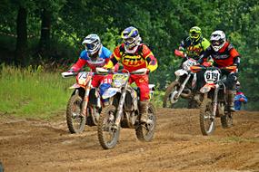 enduro motocross competition