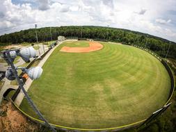 Baseball Field Sport, view from above