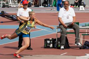 Athletics Shot Put competition