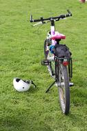 Bike Wheel Bicycle on grass