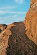 mountain path for climbing