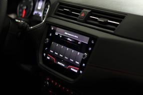 dashboard in car