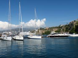 Port in Sorrento Italy