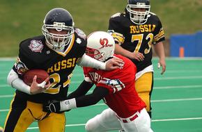 international american football game