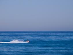 Jet Ski on Ocean Water