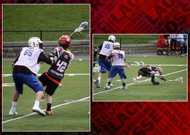 Lacrosse Players Team Sport
