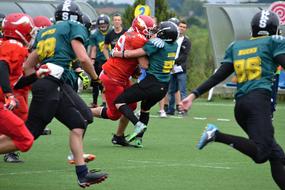 Football American courage