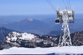 Mountain Alps Snowboarding