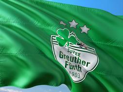 pVgg Greuther Furth football club green flag