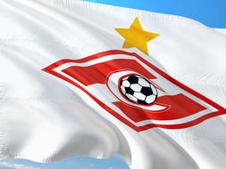 Football Soccer spartak flag