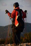 Paragliding or Sport Paraglider