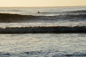 Surfing Ocean waves Beach