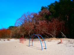 playground on the beach