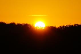 yellow Sunrise at Skies