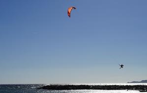 Kite Surfing flight Water Sports
