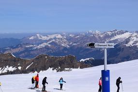 Mountain Alps Snowboarding