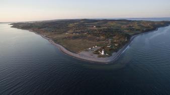 Baltic Sea view down in Denmark