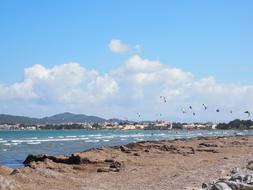 Kitesurfer Sport Sea coast