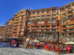 Ski Resort Avoriaz, France