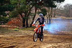 Enduro Motorcycle Motocross ride