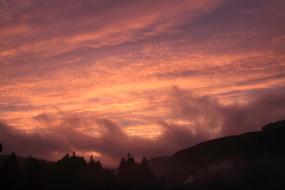 purple Sunrise at Morning