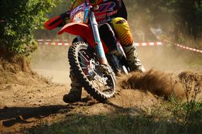 Motocross Enduro Cross race