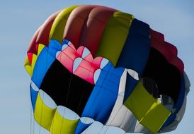 colorful Parachute Paragliding Balloon