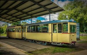 yellow Tram Railway