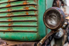 green Tractor Oldtimer