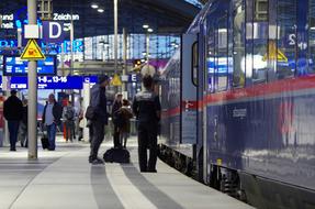 platform of railway station