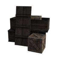 clipart of the wooden boxes crates