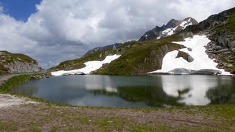 body of water in the Alpine mountains of Austria