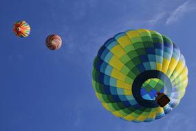 Hot Air Balloons Floating