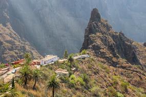 mountain landscape in Tenerife