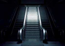 Escalator Metro grey