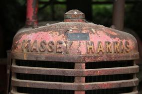 old car as scrap metal