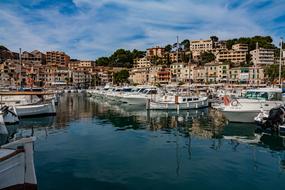 yachts in the port of Mallorca