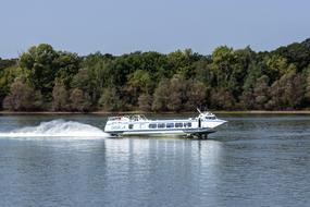 Hydrofoil Cruise Ship