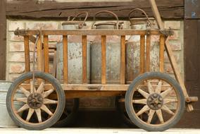 old Transportation in Museum