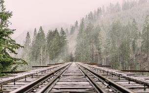 Railway Railroad Tracks