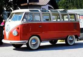 red Vw Bus