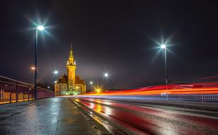 Dortmund at night, Germany