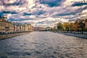 River Channel in St Petersburg