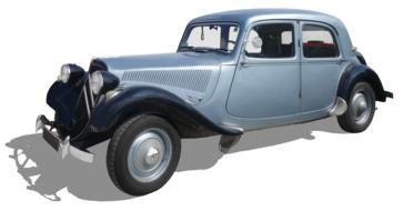 Citroen Traction as a model