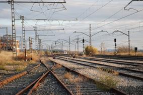 landscape of Vias Train Railway