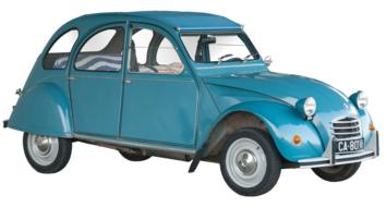 Citroen 2Cv as a model