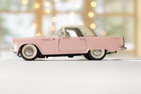 Pink Thunderbird car model