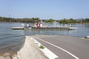 Boat Crossing Ferry